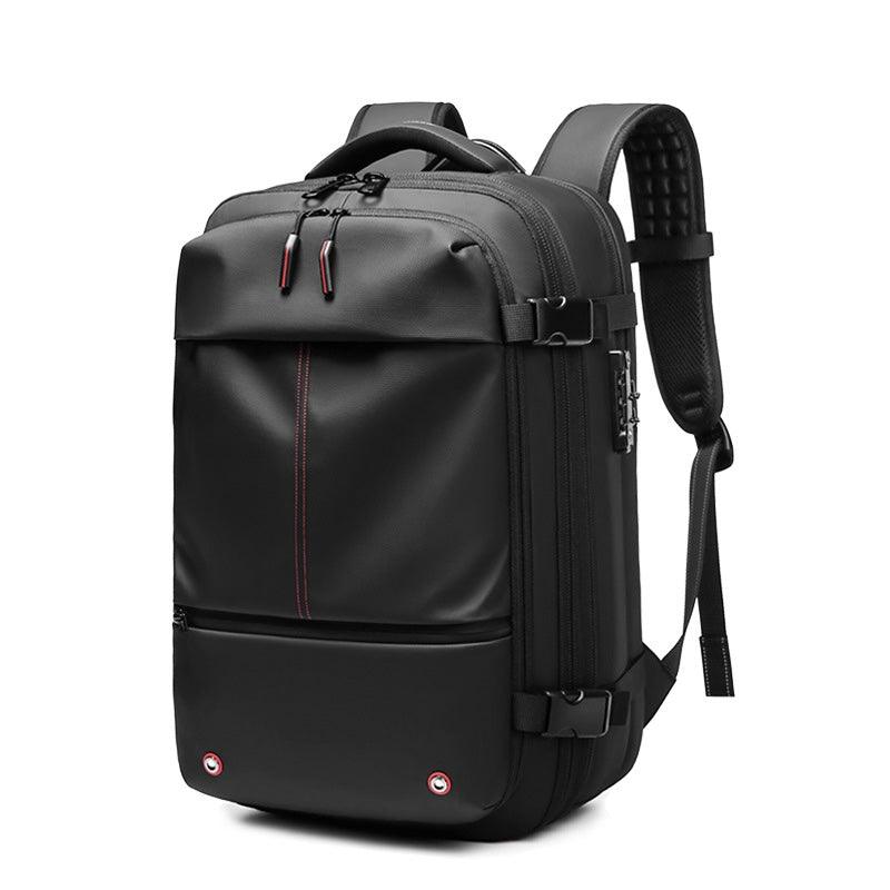 AirVac Backpack – Compact Vacuum-Sealed Travel Solution.